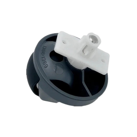 Roborock S8 front wheel replacement black caster for improved cleaning coverage and obstacle navigation.