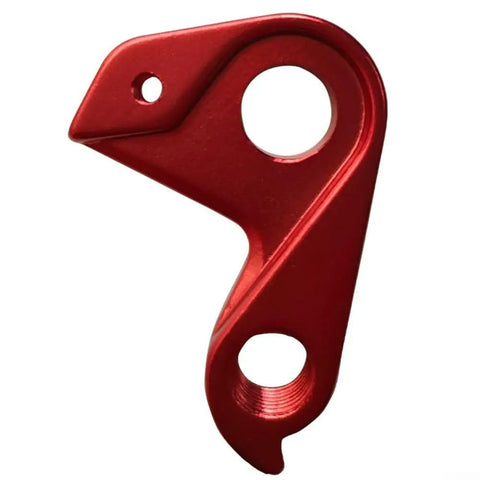Red Derailleur Hanger Aluminum Alloy Bicycle Frame Mount For Mountain And Road Bikes Heavy Duty Construction With Wide Compatibility