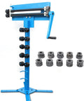 Bead Roller Machine For Sheet Metal With Twelve Dies Nineteen Inch Bead Bending Roller Rotary Forming Metal Bender 1.2mm Capacity.