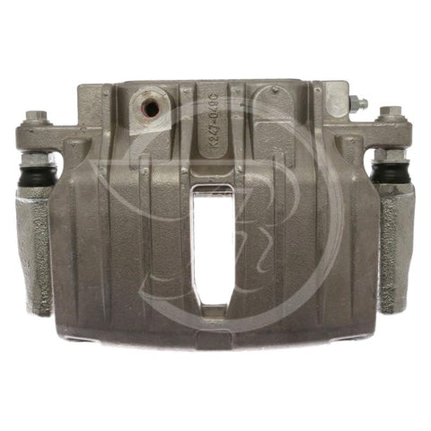 Raybestos FRC11169N disc brake caliper, front view, metallic gray.