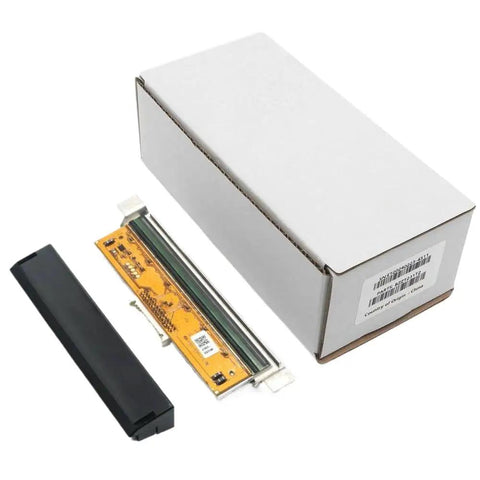 Top Shelf Thermal Print Head Replacement Compatible With ZT231 ZT211 ZT111 Barcode Label Printers 203 Dpi parts shown in box.