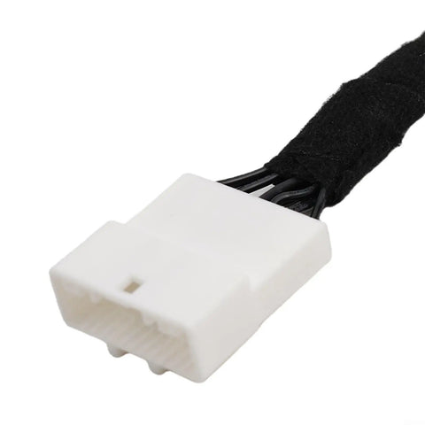 Heavy Duty Charging Port Module Wiring Harness For Tesla Model 3 And Model Y 2017 Through 2023 connector and wires close-up