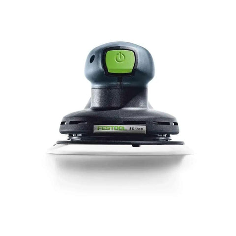 Front view of 6 Inch Random Orbital Sander With Stepless Speed Control And Constant Speed Under Load EC Technology