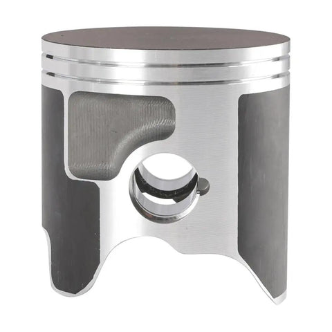 Top End Cylinder Piston Gasket Kit Fits Husqvarna 300 TX 300E XC XCW 2017 2018 Includes 55630038000 close-up silver aluminum piston with wrist pin bore