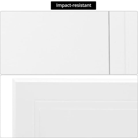 Top Shelf 12X12 Inch Drywall Access Panel With No Sweat Quick Setup And Paintable White Finish For Indoors Or Outdoors Dang Tough ABS Wall Hole Cover showing impact-resistant design.