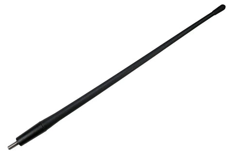 13 Inch All Terrain Flexible Rubber AM FM Antenna Built For Backhoes Dozers Excavators Graders Harvesters Loaders Pavers Scrapers Shovels Skid Steers Tractors UTVs And Other Heavy Equipment All Models