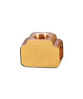 Killer Three Way Brass Pipe Adapter Coupler Connects Pneumatic Hydraulic Pressure Lines with 1/8 1/4 3/8 Thread Sizes Easy Install for Pro Shops and Garage Makers Who Want Sweet Results Without Messes This Fitting Is Legit High Quality Brass No BS. brass three-way threaded adapter fitting, top view