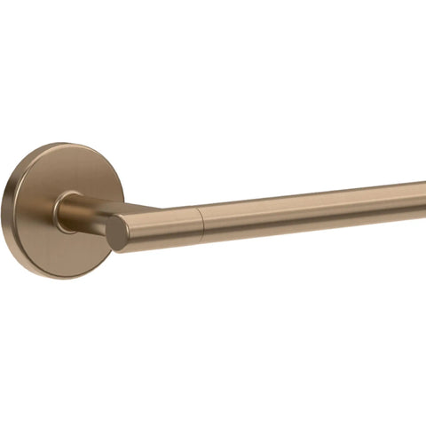 Trinsic 18 Inch Towel Bar In Champagne Bronze For Your Bath Upgrade - Rugged Zinc Die Cast Build With Easy Set Screw Mounting