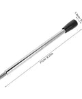 Three Pack M8x200 Bench Drill Handles With Bakelite Grip For Lathe Milling And Grinding Machines, metal stick with measurements