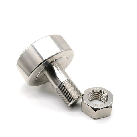 Rock Solid Stud Type Cam Follower Bearing With Bolt Roller Precision Machined From Sus304 Stainless Steel Track Runner For Heavy Duty Work And Smooth Operator Performance