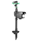 Solar Motion Activated Sprinkler With 270 Degree Adjustable Coverage, Infrared Sensor Deterrent For Gardens And Lawns