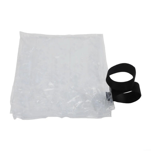 Heavy Duty EV Charging Rain Cover Keeps Your Gear Bone Dry Underneath Tough Umbrella Cloth Shields Car Charger And Power Strip From Snow Or Torrents Large Size Makes Charging Go Sweet Outside with side straps.