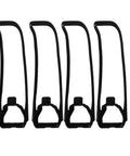 Drone Propeller Guard Set For JY08 Pro Four Piece Blade Protectors in black for safer flights and quick field fixes.