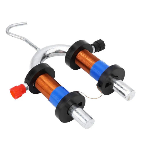 U Shaped Horseshoe Solenoid Electromagnet For Hands On Lab Experiments And Physics Class Metal Construction With Pure Copper Wire Coil