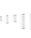Huge Kit Of 200 Durable Spring Steel Extension And Compression Springs In 20 Sweet Sizes Perfect For Your Next DIY Fix Or Serious Repair Gig On All Kinds Of Gear Around The House Without Breaking The Bank., assorted steel springs on white