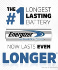 Top Shelf Lithium AA Batteries 8 Pack Leak Proof Powerhouse Handles Freezing Cold Sweltering Heat With Serious Endurance And Steady 1.5V Kick For Cameras Tools And Outdoor Tech Adventures displayed with label.