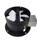 Quiet 90 CFM Wall Exhaust Fan For Home, 4.0 Sones, Easy Install, Customizable Housing, Keeps Rooms Up To 85 Sq Ft Fresh, 6 Inch Diameter