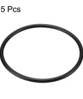 15 Pack Universal Sewing Machine Motor Stretch Belts, 330mm Perimeter, 5mm Thick Nitrile Rubber, Smooth Power Transmission