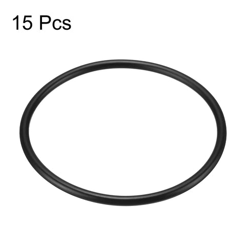 15 Pack Universal Sewing Machine Motor Stretch Belts, 330mm Perimeter, 5mm Thick Nitrile Rubber, Smooth Power Transmission