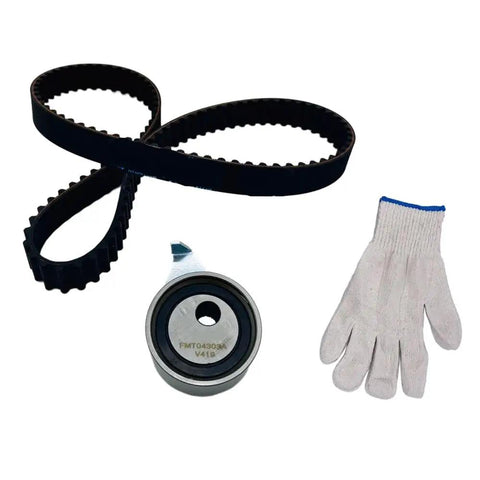 Heavy Duty Timing Belt Kit With Tensioner Plus Guide Pulley Fits Jonway A380 Ufo 16L 2004 Faw Xiali N3 N5 N7 10L 3Ga2 4Gb2 Engines with glove