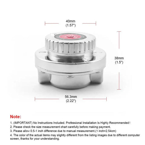 Adjustable Fuel Pressure Regulator Kit For Carburetor Systems With Inline Fuel Pump 1 To 5 Psi Regulator Includes 0 To 15 Psi Gauge And Zinc Block Street Ready Easy Install To Maintain Consistent Fuel Flow, chrome regulator 40mm x 38mm x 56.3mm