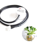 Non Contact Liquid Level Sensor Water Level Switch XKC Y25 NPN for Arduino EK1954, shown with cable and plant tank application.
