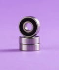 Lickety Splits Roller Skate Bearings 16 Pack For Quad Skates ABEC 9 Pre Lubed With Replaceable Rubber Shields 8mm Core