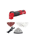 Brushless 12 Volt Cordless Oscillating Multi Tool With Tool Free Blade Change, Blazing 10,000 To 20,000 OPM, Low Vibration, Lightweight For Cutting Sanding And Scraping, Tool Only with accessories