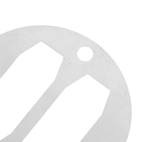 Air Compressor Spare Parts Replacement Aluminum Valve Plate With Reed Gasket For Quiet Operation, Smooth Performance, Universal Compatibility, Easy DIY Repair, Home Use, Durable Metal Build close-up aluminum plate