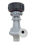 Impact Type Portable Hydropower Turbine Generator 1000W 220V for home use with visible outlet and black top component.