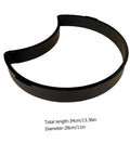 Crescent Moon Paver Molds For DIY Garden Pathway And Patio Paving Moon Shaped Floor Molds Durable ABS Plastic Easy To Handle