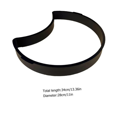 Crescent Moon Paver Molds For DIY Garden Pathway And Patio Paving Moon Shaped Floor Molds Durable ABS Plastic Easy To Handle