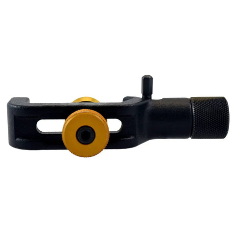 Fiber Optic Cable Slitter For Armored Cables And Central Tubes, Portable Cutter For Electricians, black and yellow tool close-up