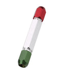 Rugged Double End Aluminum Alloy Pin Gage Handle For Go No Go Gauges, Handy Headspace Dimensional Gauge Holder, Plug Gauge Clamp, Range Block Accessories, 3 To 4mm Size, Built Tough And Easy To Use. double-end aluminum handle for pin gauges