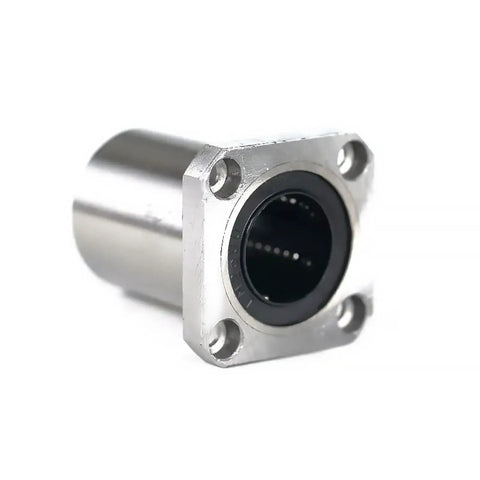 Beefy 25mm Flange Linear Bearing 5 Pack For CNC And 3D Printer Rods, Long-Lasting Wear-Resistant Parts With Heavy-Duty Load Capacity, Versatile For Textile, Food Packaging, Printing Machinery, And More. 25mm bearing steel flange linear bearing