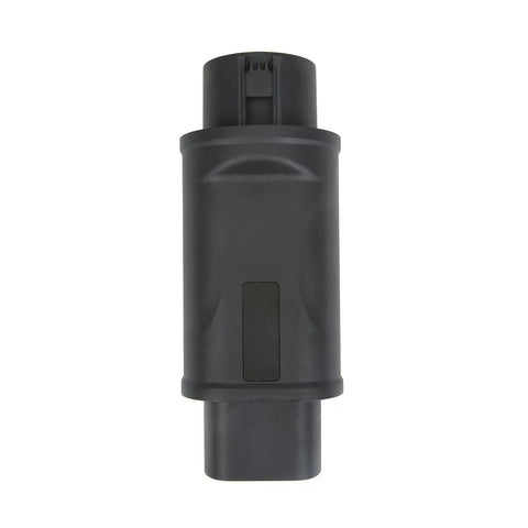 Type 1 To GB T EVSE Converter Linking Your American J1772 Station Straight To Any China Standard EV, portable black casing.