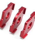 Heavy Duty Aluminum Radius Jig Router Templates Set Corner Routing Bit Circles with R5, R10, and R30 sizes for smooth woodworking.