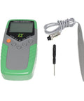 Handheld Tesla Meter 0-2400mT Gaussmeter Fluxmeter with Probe Digital Surface Magnetic Field Tester shown with detachable probe