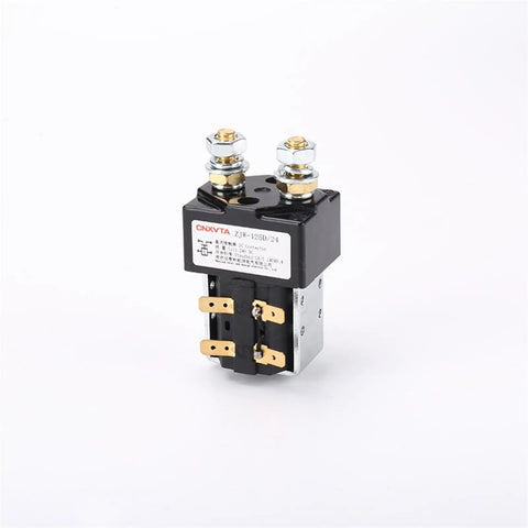 Hot New UNMVBYITE Electric Forklift Truck Main Contactor ZJW-125D for pallet jack operation, 24V heavy duty solenoid valve.