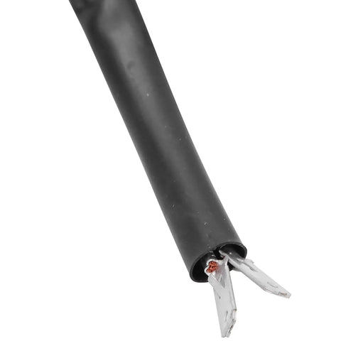 Upgrade My1016 Electric Scooter Motor With Belt Pulley 24V 250W Brushed DC Motor aluminum wiring detail with exposed copper.