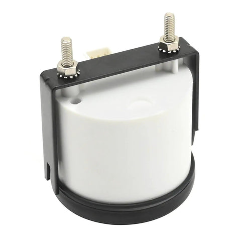 Back view of 52mm Boat Fuel Level Gauge 9 To 32V DC Marine Gas Tank Meter With 73-10 Ohm Sensor, Clear Night Light Display
