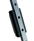 Smooth Slick Linear Guide Block With Carriage For SRS9XN SRS9 Rails in silver and black, motion control kit close-up