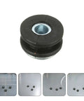 Bike Rubber Grommets Kit With Shock Absorption Cushions For Vibration Damping And Anti Vibration Protection Easy Install 2 Sets For Long Distance Riding And Sport Bike, black rubber grommet set
