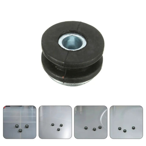 Bike Rubber Grommets Kit With Shock Absorption Cushions For Vibration Damping And Anti Vibration Protection Easy Install 2 Sets For Long Distance Riding And Sport Bike, black rubber grommet set