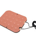 Must Have Ultra Thin Seat Pressure Sensor Pad For Cars 50V Thin Film Sensor For Seat Belt Detection And Passenger Safety Reminder Quick Pressure Sensing Between Foam And Steel Base For Vehicle Occupancy And Safety Alarm Upgrade, orange pad with wire