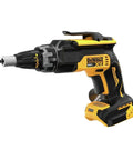 Front view of 20V Max Brushless Drywall Screw Gun Tool Only DCF630B with variable speed, four modes, for light and heavy gauge substrates.