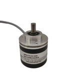 Ultra High Resolution 13-Bit SSI Gray Code Absolute Rotary Encoder With 4096 Laps Multiturn Position Sensor shown front view