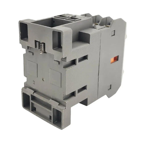 Heavy Duty 120V AC Contactor, 3 Pole, 22A, 1NO1NC Auxiliary, DIN Rail Mount, UL CE Listed, Industrial Relay for Motors and Equipment, 120V Coil