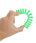 Person holding green attachment from Slide Hammer Dent Removal Tool for Cars and Metal Surfaces, Paintless Dent Repair Kit.