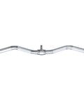 Straight Up Heavy Duty Aluminum Curl Bar Attachment Compatible With Cable Machines, 1-1/4 inch aluminum rod for effective workouts.